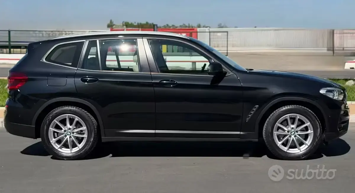 Usata BMW X3 Advantage 249 CV (183 kW) 2019 Nero SUV
