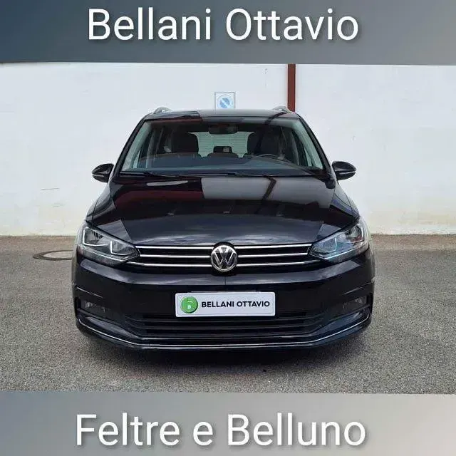 Usata VW Touran Trendline 116 CV (85 kW) 2019 Nero Monovolume