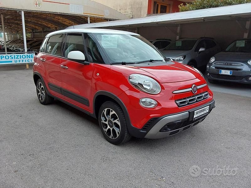 Usata Fiat 500L Connect 95 CV (69 kW) 2022 Rosso Monovolume