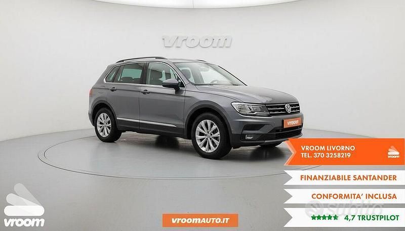 Usata VW Tiguan S 116 CV (85 kW) 2018 Grigio SUV