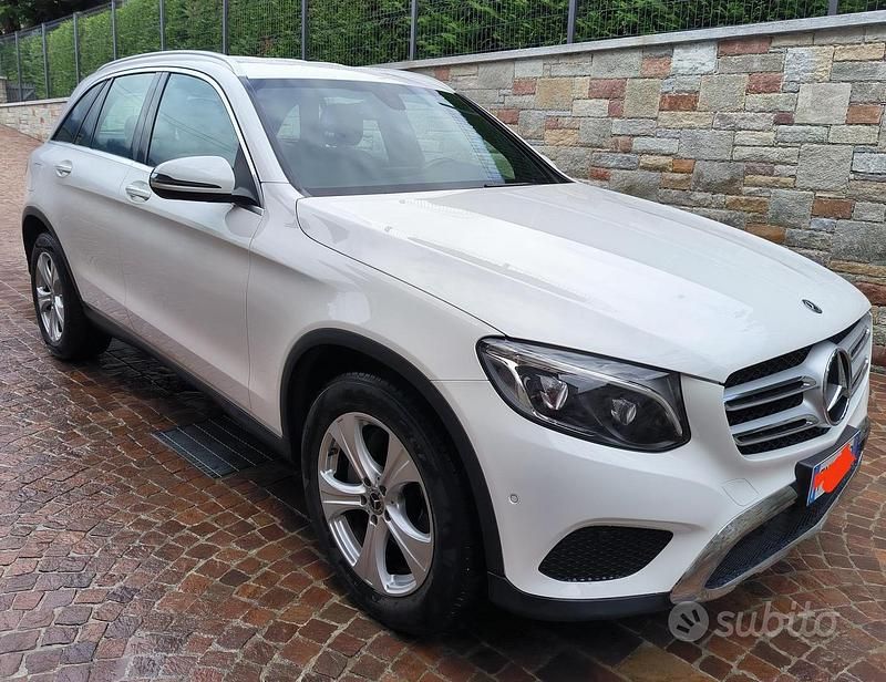 Usata Mercedes GLC220 170 CV (125 kW) 2018 Bianco SUV