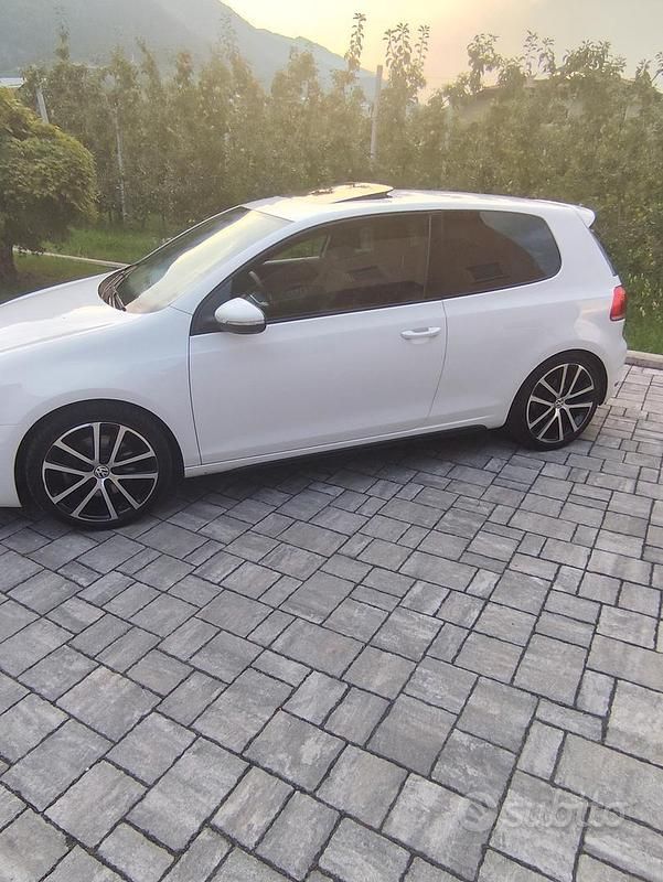 Usata VW Golf VII GTD 170 CV (125 kW) 2012 Bianco Berlina