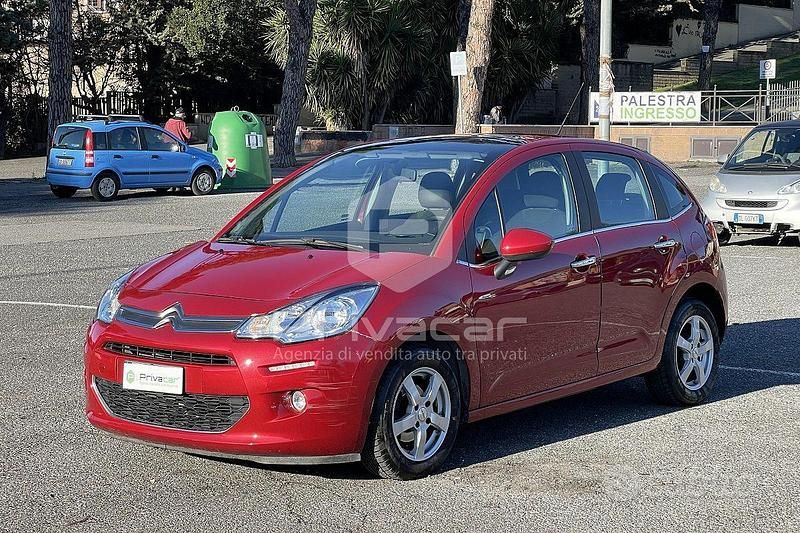 Rosso Usata 2014 Citroën C3 Exclusive Due volumi | 4950 € (Ottimo prezzo) - Immagine 1/4