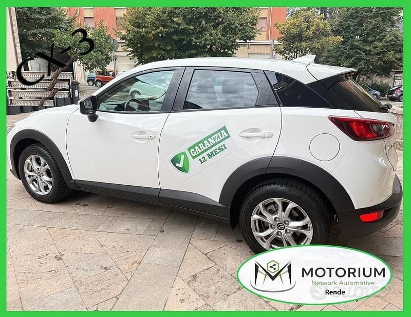 Usata Mazda CX-3 Evolve 115 CV (84 kW) 2017 Bianco SUV