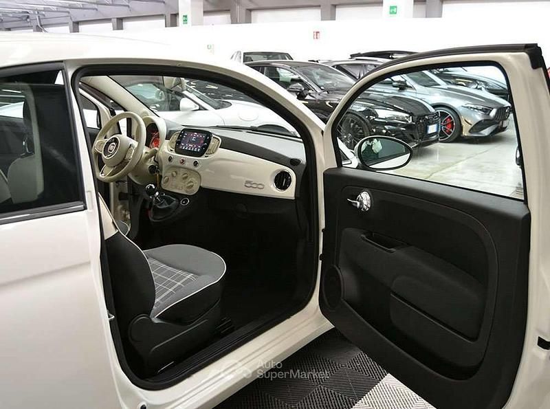 Usata Fiat 500 Lounge 69 CV (50 kW) 2020 Bianco Utilitaria