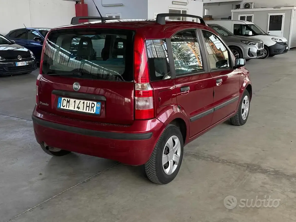 Usata Fiat Panda Dynamic 60 CV (44 kW) 2004 Rosso Utilitaria