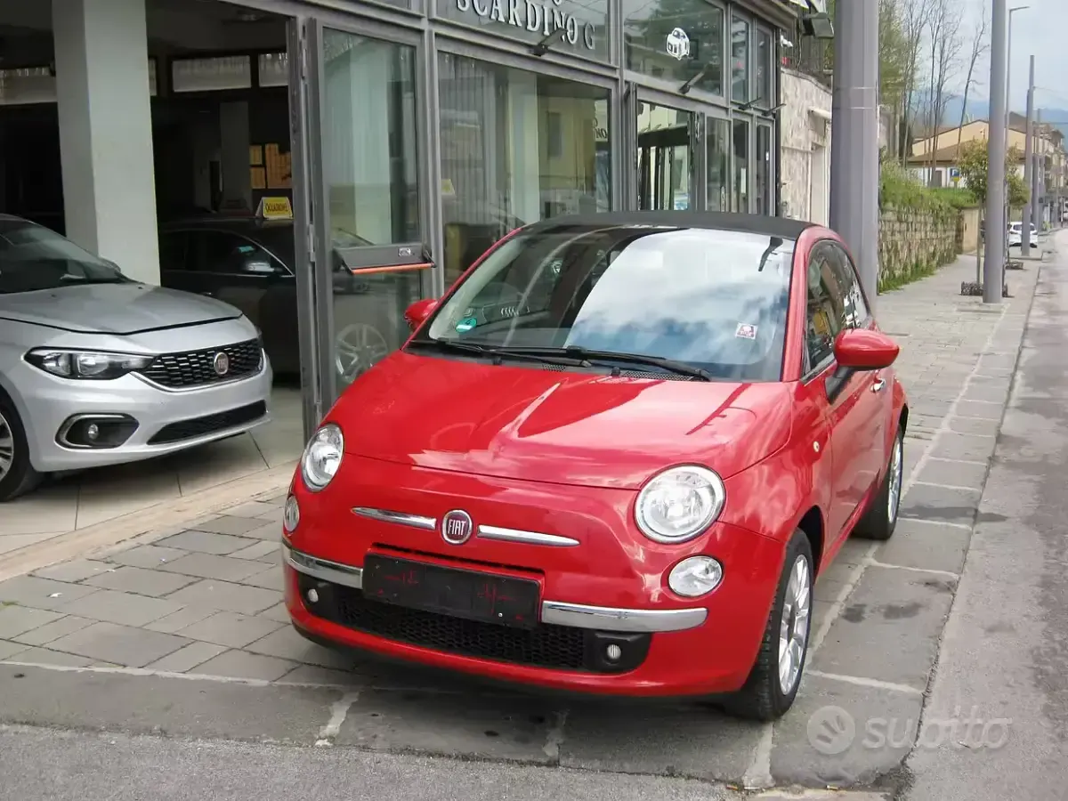 Usata Fiat 500C Lounge 69 CV (50 kW) 2013 Cabrio