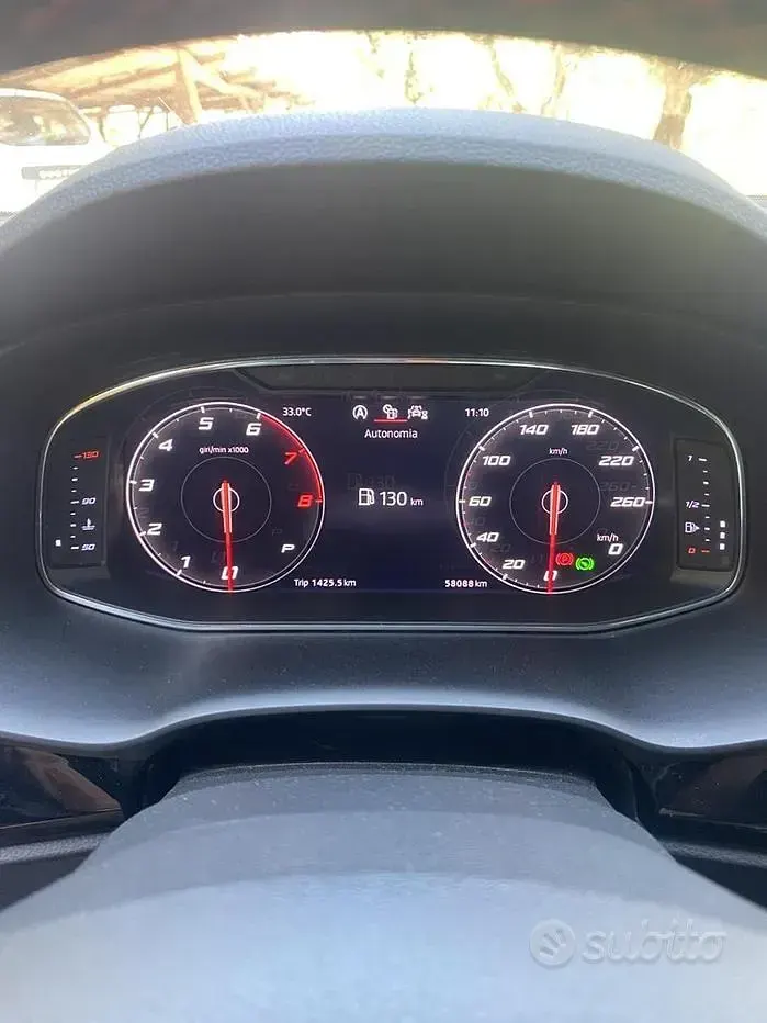 Usata Seat Ateca FR 150 CV (110 kW) 2019 Bianco SUV