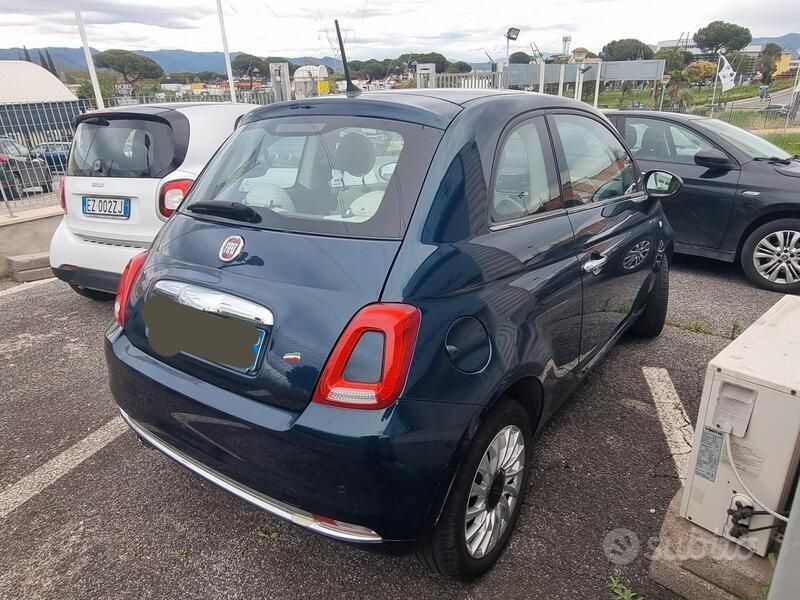 Usata Fiat 500 Lounge 69 CV (50 kW) 2019 Blu Berlina