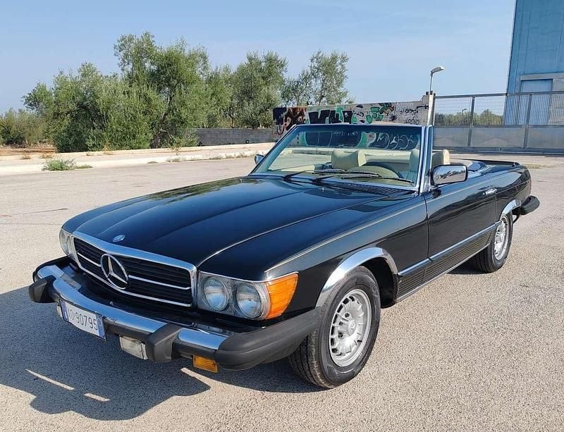 Nero Usata 1979 Mercedes SL450 Cabrio | 24.000 € - Immagine 1/4