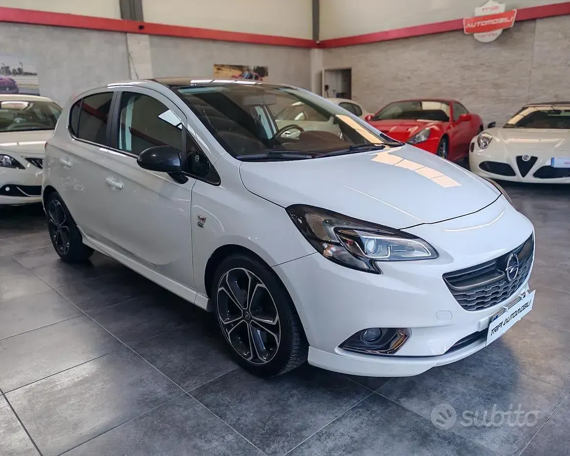 Usata Opel Corsa OPC 150 CV (110 kW) 2017 Bianco Utilitaria