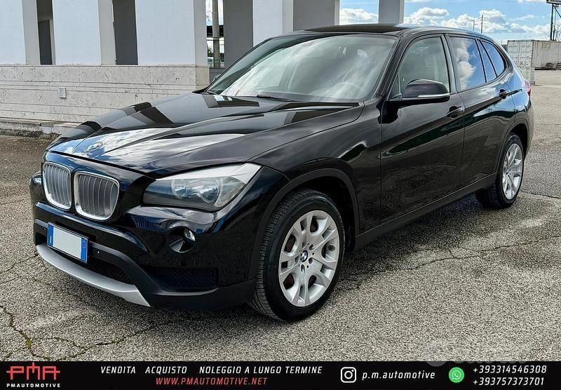 Usata BMW X1 116 CV (85 kW) 2014 Nero SUV