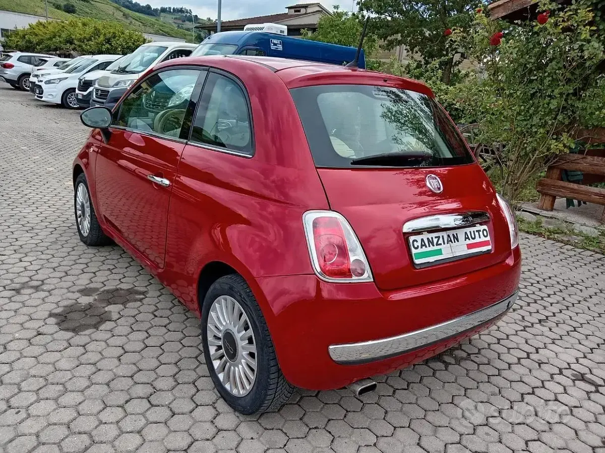 Usata Fiat 500 Lounge 69 CV (50 kW) 2013 Rosso SUV