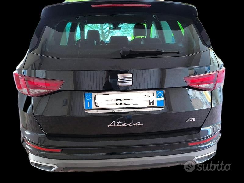 Usata Seat Ateca FR 110 CV (80 kW) 2021 Nero SUV