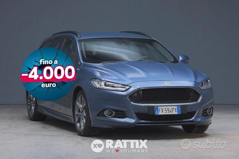 Chrome blue Usata 2019 Ford Mondeo ST-Line Berlina | 16.232 € (Buon prezzo) - Immagine 1/4