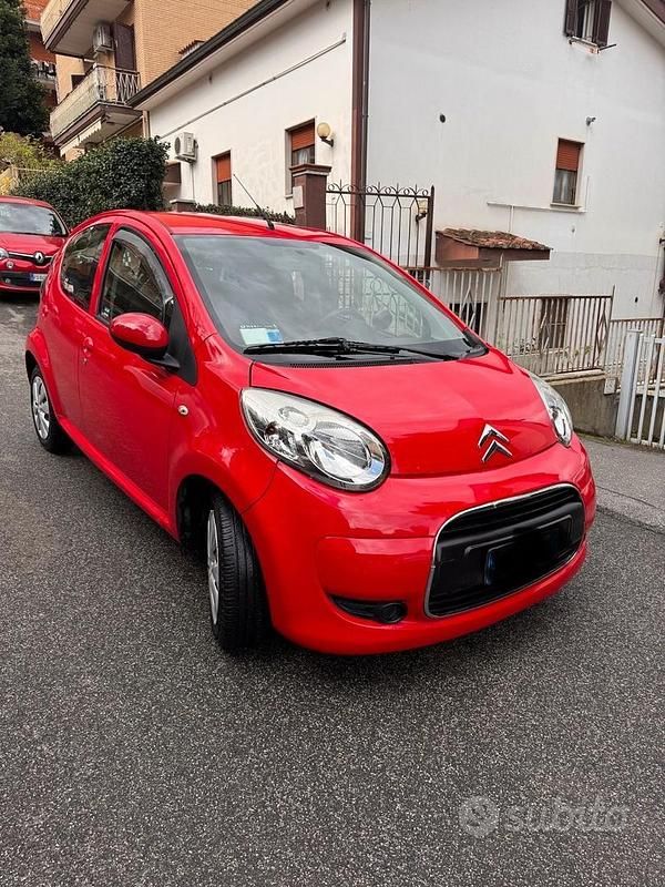Usata Citroën C1 68 CV (50 kW) 2009 Rosso Utilitaria