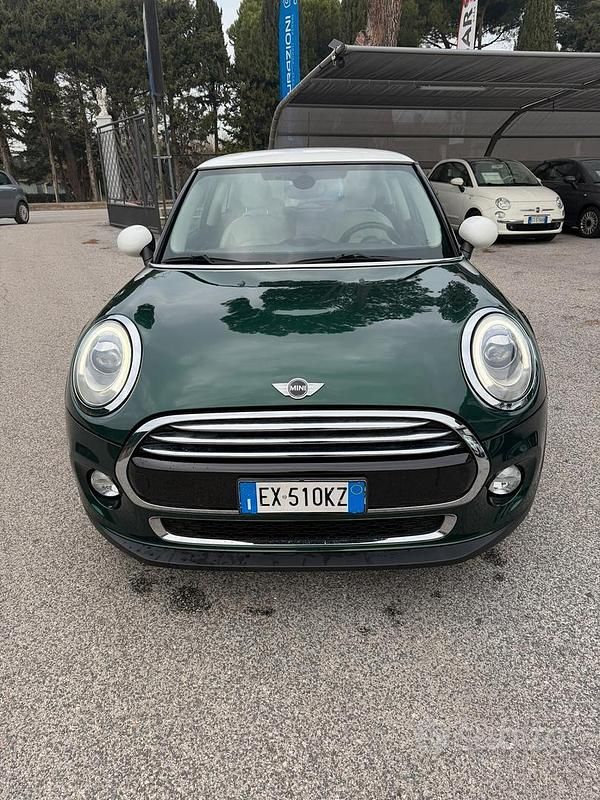 Usata Mini Cooper Coupé 115 CV (84 kW) 2014 Verde Coupé