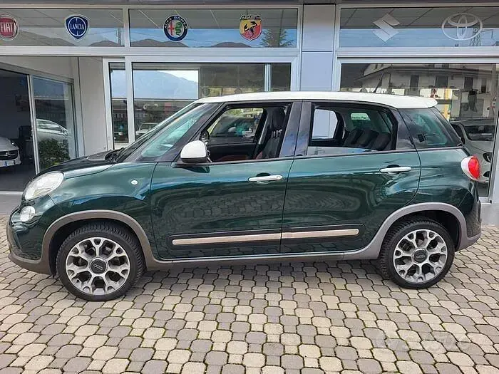 Usata Fiat 500L Trekking 85 CV (62 kW) 2015 Verde Monovolume