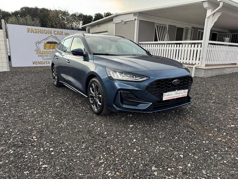 Usata Ford Focus ST-Line 125 CV (91 kW) 2023 Blu Station wagon