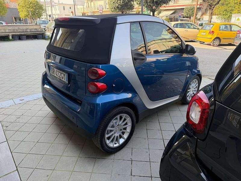 Usata Smart ForTwo Cabrio Passion 71 CV (52 kW) 2009 Blu/azzurro Cabrio