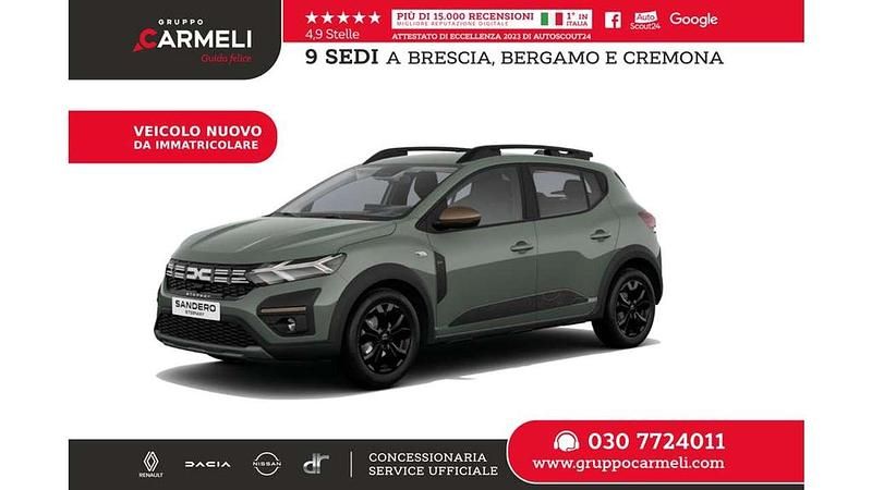 Lichen kaki Nuova 2025 Dacia Sandero Extreme Due volumi | 16.900 € (Buon prezzo) - Immagine 1/4