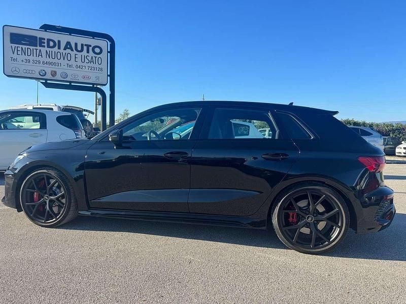 Usata Audi RS3 Ambiente 400 CV (294 kW) 2024 Nero Berlina