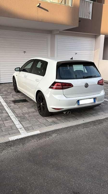 Usata VW Golf VII GTD 184 CV (135 kW) 2015 Bianco Berlina
