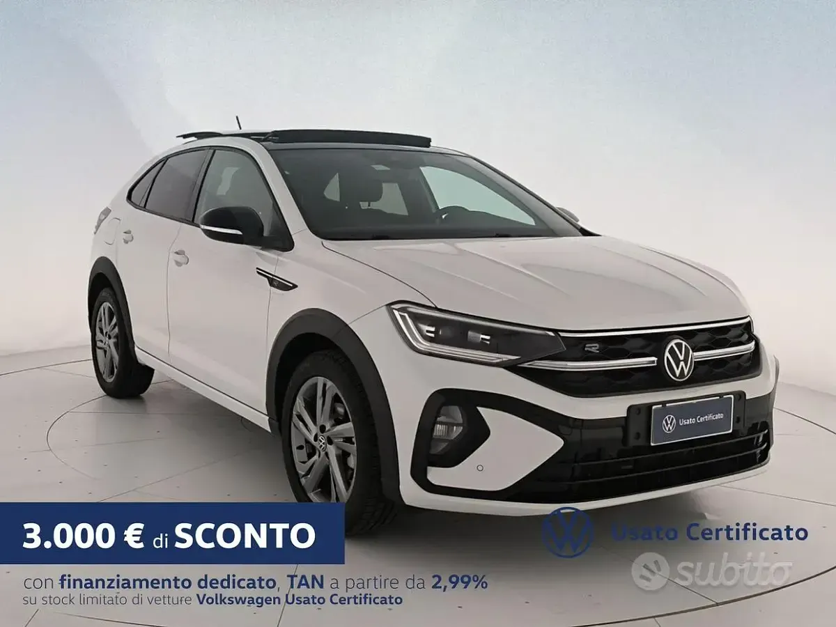 Usata VW Taigo R-line 110 CV (80 kW) 2023 Bianco SUV