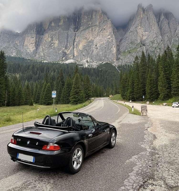 Usata BMW Z3 Efficient Dynamics 118 CV (86 kW) 2000 Nero Cabrio