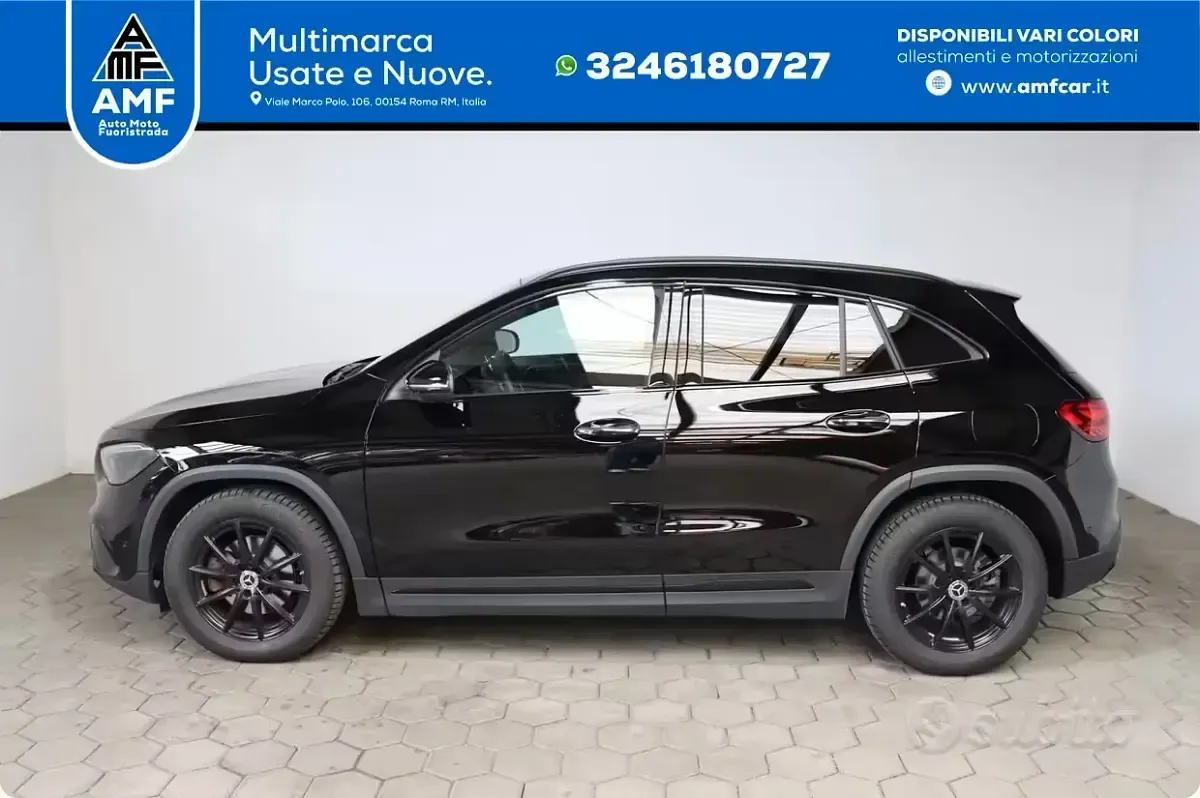 Usata Mercedes GLA180 Progressive 136 CV (100 kW) 2024 Nero SUV