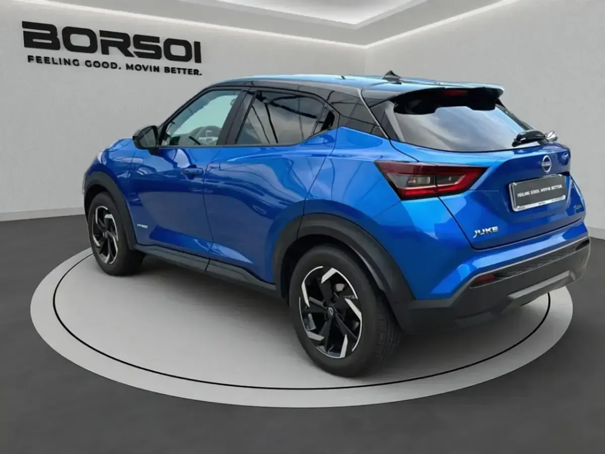 Usata Nissan Juke N-Connecta 93 CV (68 kW) 2022 Magnetic blue/black metallic SUV