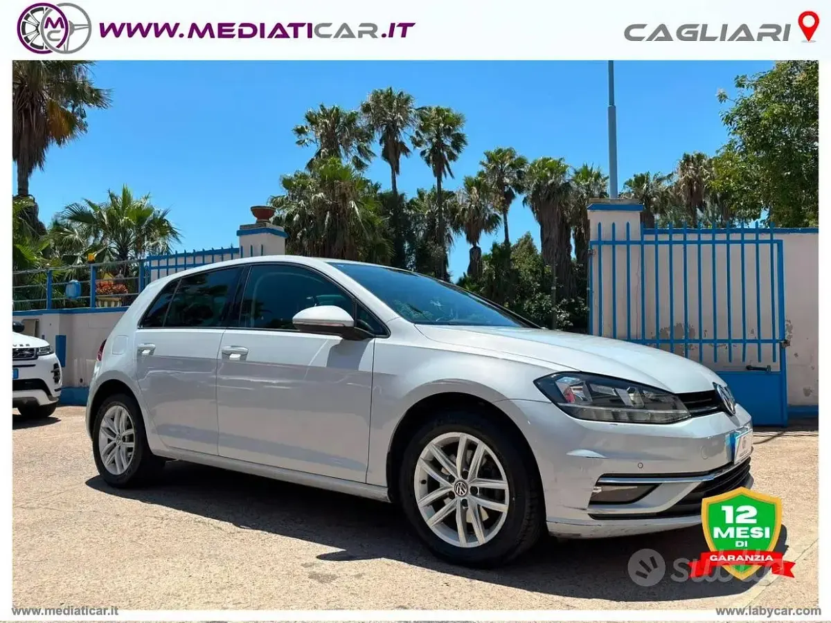 Usata VW Golf VII Business 116 CV (85 kW) 2017 Bianco Berlina
