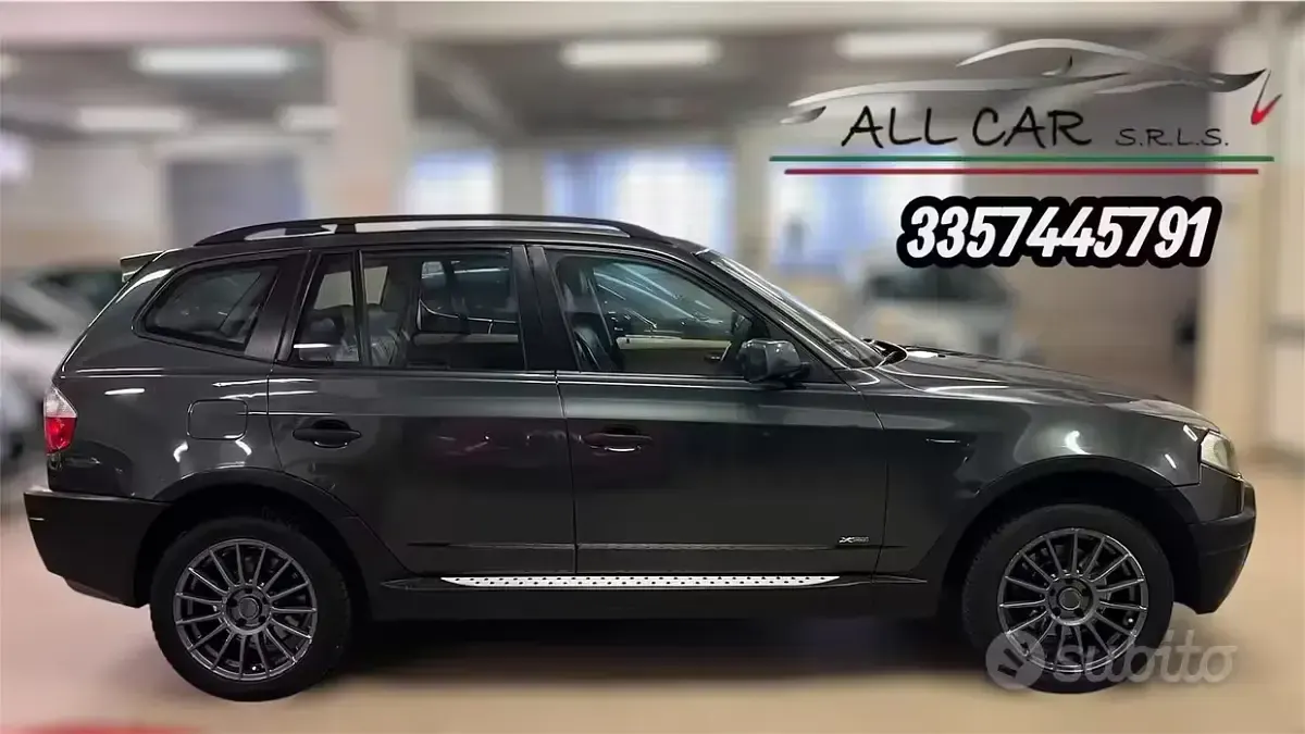Usata BMW X3 150 CV (110 kW) 2005 Verde SUV
