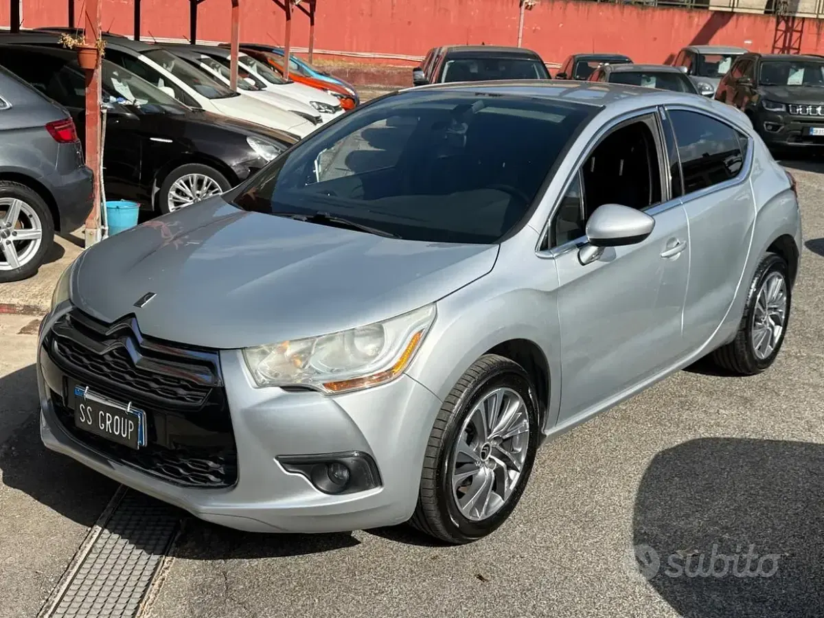 Usata DS Automobiles DS4 Chic 114 CV (83 kW) 2013 Grigio Berlina