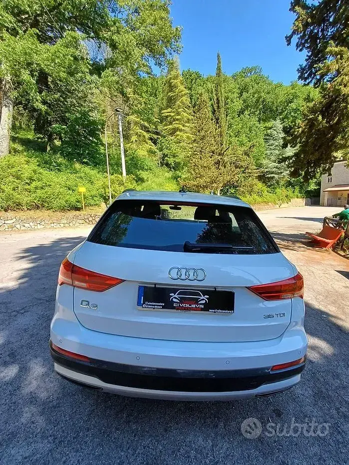Usata Audi Q3 Advanced 150 CV (110 kW) 2021 Bianco SUV