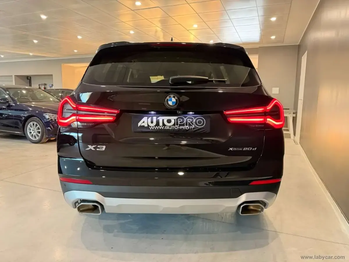 Usata BMW X3 190 CV (139 kW) 2023 Nero SUV