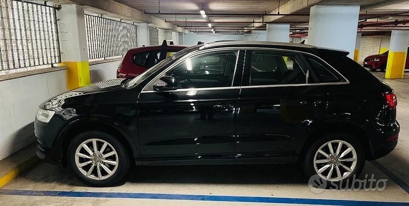 Usata Audi Q3 150 CV (110 kW) 2015 Nero SUV