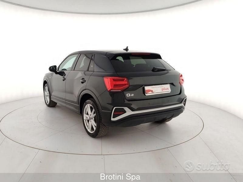 Usata Audi Q2 S-Line 150 CV (110 kW) 2024 Nero mythos metallizzato SUV