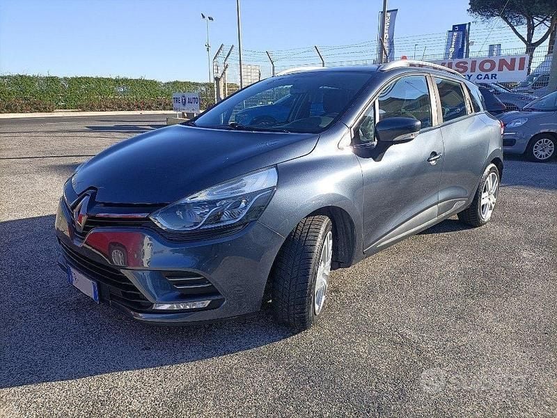 Usata Renault Clio GrandTour Zen 75 CV (55 kW) 2018 Grigio scuro Station wagon