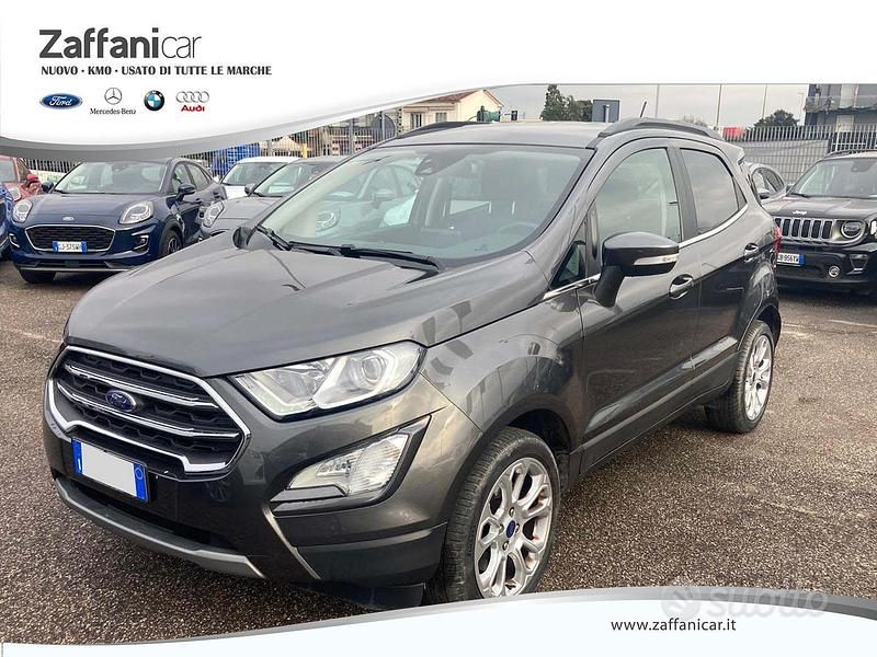Usata Ford Ecosport Titanium 125 CV (91 kW) 2021 Grigio scuro SUV