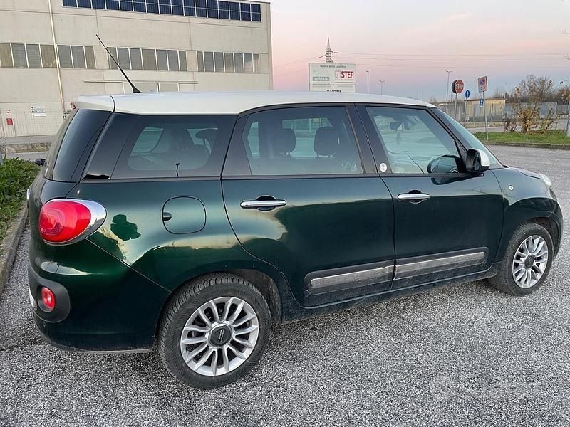 Usata Fiat 500L Living 85 CV (62 kW) 2015 Verde Monovolume