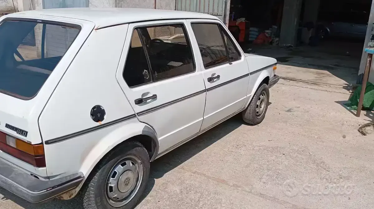 Usata VW Golf I 54 CV (39 kW) 1981 Bianco Utilitaria