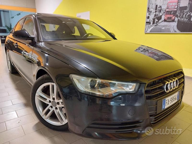 Usata Audi A6 190 CV (139 kW) 2014 Nero Berlina