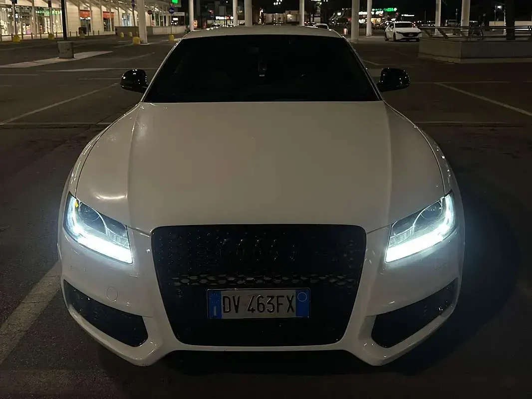 Usata Audi A5 Ambition 190 CV (139 kW) 2009 Bianco Coupé