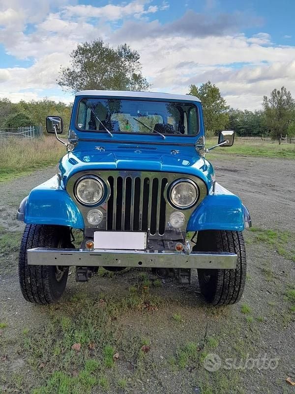 Usata Jeep CJ 1987 Blu SUV