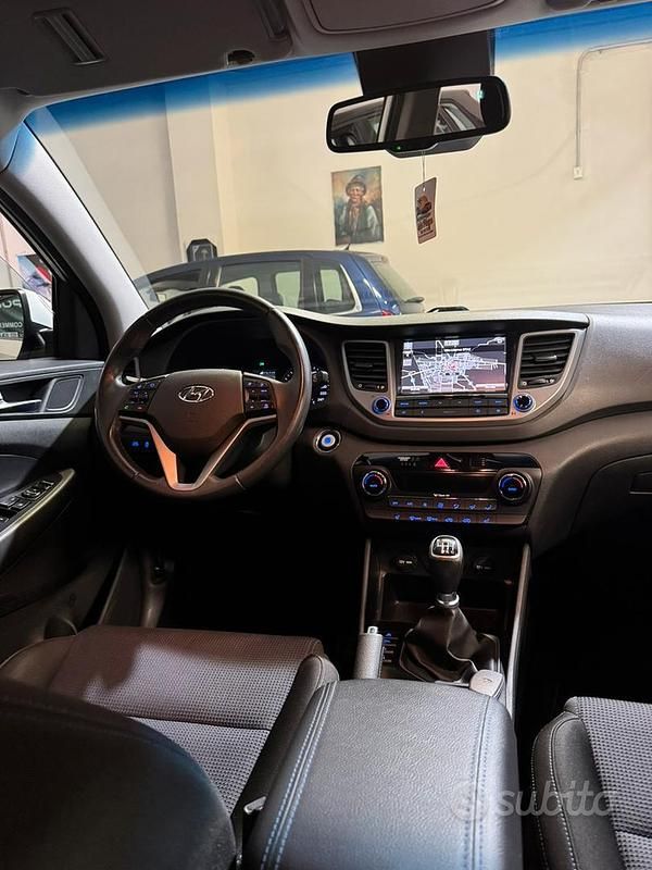 Usata Hyundai Tucson 116 CV (85 kW) 2017 Bianco SUV