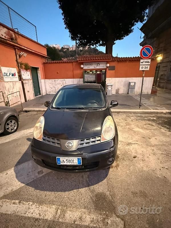 Usata Nissan Note 88 CV (64 kW) 2008 Nero Monovolume