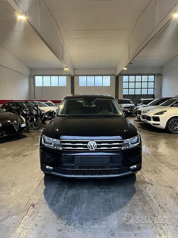Usata VW Tiguan Allspace Advance 150 CV (110 kW) 2020 Nero SUV