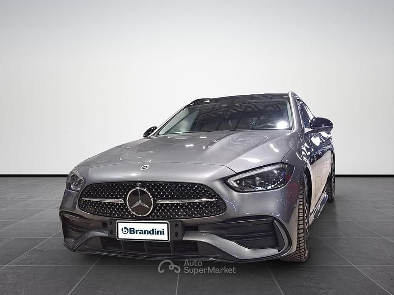 Usata Mercedes C220 Premium 200 CV (147 kW) 2022 Grigio Station wagon