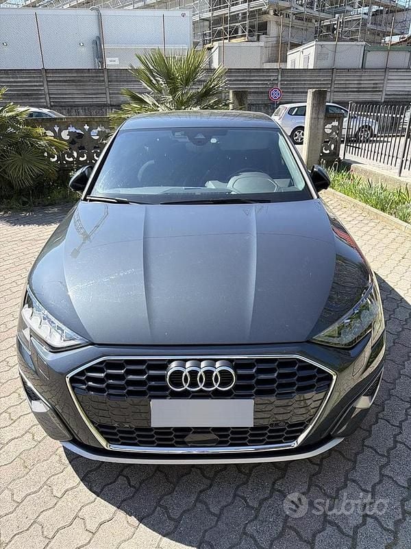 Usata Audi A3 Advanced 150 CV (110 kW) 2021 Grigio Berlina